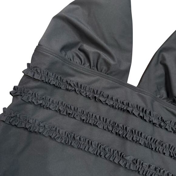 Mimi Flamingo Sonny One Piece NEW black swimsuit 14 - Picture 3 of 8